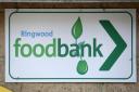 Voluteers at the Ringwood Foodbank warehouse at Hangersley in Ringwood. ..Pictures - Corin Messer - 24/04/15 - Catchline - cm240415nfFoodBankVisit.