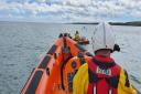 Rescue teams search for missing jet skier. Pic: Cowes RNLI Twitter