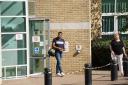 Nathan Baptiste outside Bournemouth Crown Court