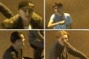 Recognise these men? Police want to speak to them following criminal damage