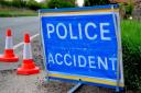 Person taken to hospital after two vans crash on A303