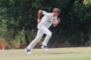 South Wilts bowler Josh Croom (Picture: Roy Honeybone)