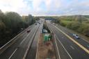 Picture from Sunday morning showing the carriageway reopened on the A31