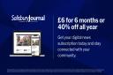 Salisbury Journal readers can subscribe for just £6 for 6 months in this flash sale.