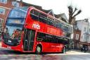 A Salisbury Reds bus