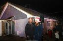 Andy and Kayleigh Savage welcomed visitors to see the 10k lights on their home.