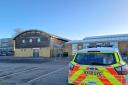 Police outside closed secondary school due to 'unforeseen incident'