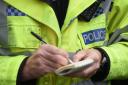 A man has been reported for a string offences following a crash.