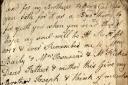 A letter by Thomas Helliker on the night before his execution.