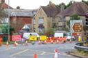 PICTURES: Major works begin on Castle Road to fix gas leak