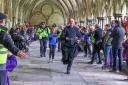 The 2024 Salisbury International Pancake Races were moved to the cloisters of Salisbury Cathedral after rain, but were deemed a success after many children participated as Shrove Tuesday fell on half term.