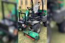 This lawn mower was stolen from the Laverstock and Ford Sports Club on Friday, February 9.