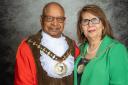 The Mayor of Basingstoke and Deane 2024/25 Cllr Dan Putty and mayoress Marie-Noelle