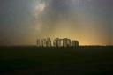 Daren Homewood took this beautiful photo of the Northern Lights over Stonehenge