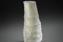 The top selling item in the Lawrence Jade Collection at Wolley & Wallis on Tuesday, November 14, a “fine and rare Chinese white jade ‘bamboo’ vase”.