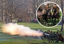 Pictured: Spectacular gun salutes mark Queen’s Platinum Jubilee. Pictures: PA