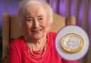 (Background) Dame Vera Lynn - Credit: PA
(Inset) Dame Vera Lynn commemorative coin - Credit: The Royal Mint