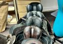Stolen horse saddles recovered by Hampshire Police's New Forest High Harm Team. (Photo by Hampshire & Isle of Wight Constabulary)