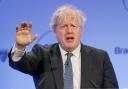 Boris Johnson speaking who is accusing the Cabinet Office of making “bizarre and unacceptable” claims about him after the department referred the former prime minster to police over further potential lockdown rule breaches. Mr Johnson said