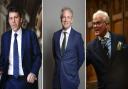 L-R: MPs John Glen, Danny Kruger and Sir Desmond Swayne