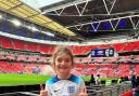 Arsenal Academy prospect Poppy (8) at Wembley Football Stadium