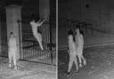 CCTV footage of two males breaking into Wilton House
