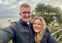 Lucy Cope has been training for the walk with her boyfriend Dale Brocklehurst.