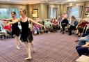Care home residents 'lit up' by ballet performance