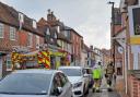 LIVE: Fire in flats in Salisbury