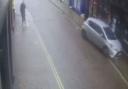 CCTV footage shows the crash in Ringwood