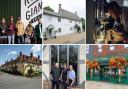 Clockwise Clockwise from top left: Rude Giant Brewery, The Royal Oak in Swallowcliffe, Tim Tonkin from Allium, Hixon on Salisbury High Street, Jake Bennett, Mabel Bradley and Tash Darg-Forsyth from The Salisbury Orangery, and The Lamb in Hindon