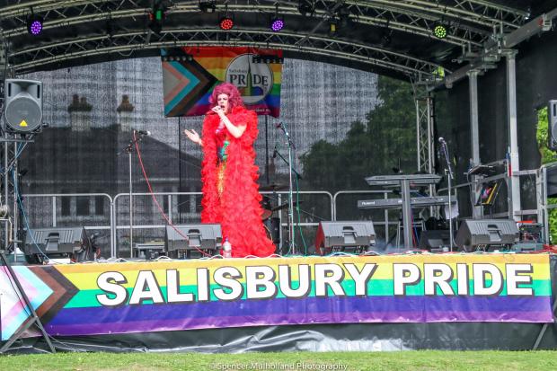 Salisbury Pride 2021. Picture: Spencer Mulholland