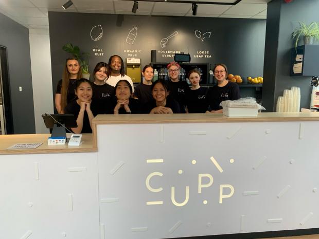 Salisbury Journal: The team at Cupp Bubble Tea