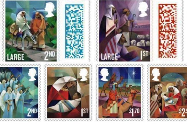 Royal Mail release brand new stamps for Christmas 2021. (Royal Mail)