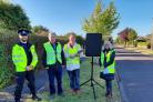 Hightown and Poulner Community SpeedWatch has been set up   Picture: Ringwood Police Facebook/ Hampshire Constabulary
