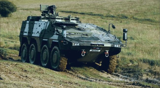 The new Boxer armoured vehicle that 3 Div units will use