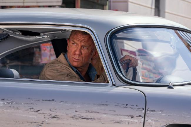 Daniel Craig as James Bond in latest film, No Time To Die (2021). Credit: PA Photo/Danjaq, LLC/MGM/Nicola Dove.