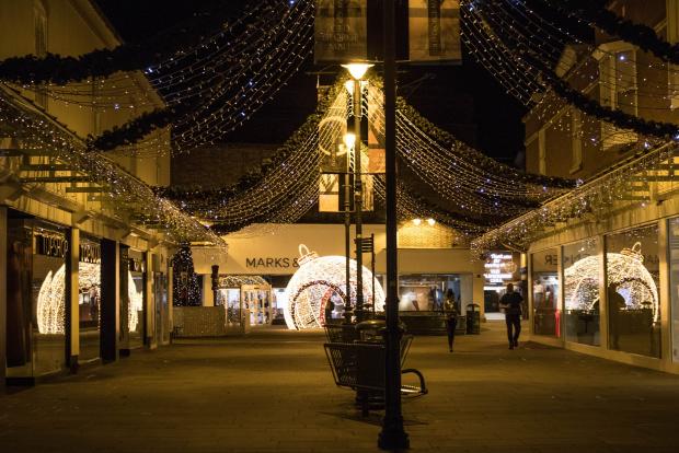 Salisbury Journal: First place: The festive Old George Mall - By Paul Harwood