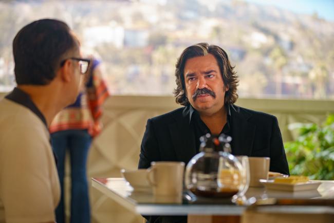 Matt Berry is back as Steven Toast in a new series set in the United States (BBC/Objective Fiction/Ben Meadows)