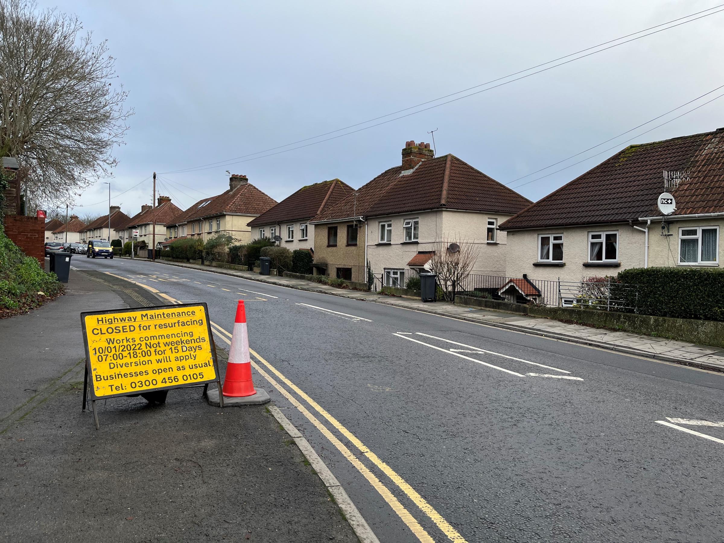 Part of Devizes Road in Salisbury is to close for three weeks