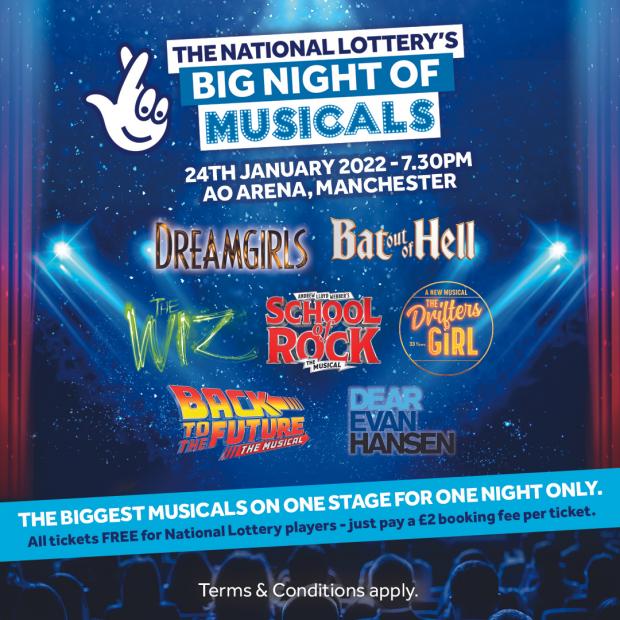 Salisbury Journal: National Lottery's Big Night Of Musicals (Camelot)
