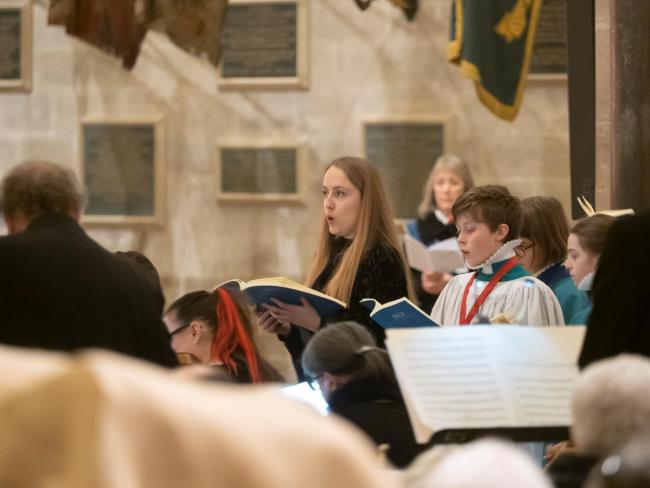 Soprano Caroline Halls sings Bach’s Christmas Oratorio Photo: Ash Mills