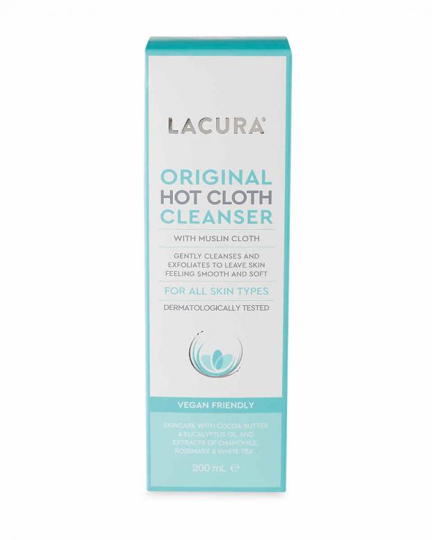Salisbury Journal: Lacura Original Hot Cloth Cleanser (Aldi)