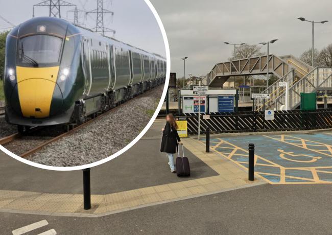 Salisbury man dodges £14.70 rail fare and gets fined 11x that amount. Image of Trowbridge Station from google maps