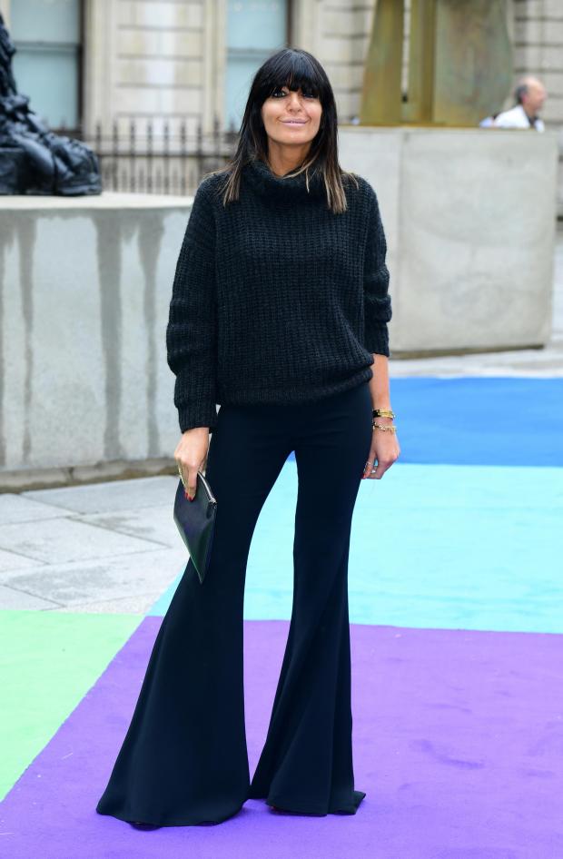 Salisbury Journal: TV presenter Claudia Winkleman who will be celebrating her 50th birthday this weekend attending the Royal Academy of Arts Summer Exhibition Preview Party held at Burlington House, London in 2013. Credit: PA