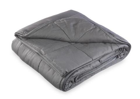Salisbury Journal: Dark grey weighted blanket (Aldi)