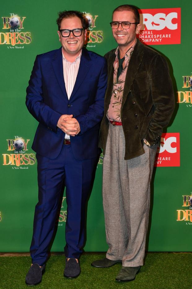 Salisbury Journal: Alan Carr and Paul Drayton attending the opening night of the Boy In The Dress at the Royal Shakespeare Company in Stratford Upon Avon in 2019 (Jacob King/PA)