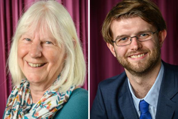 Salisbury Journal: Salisbury City Councillors Annie Riddle and Charles McGrath