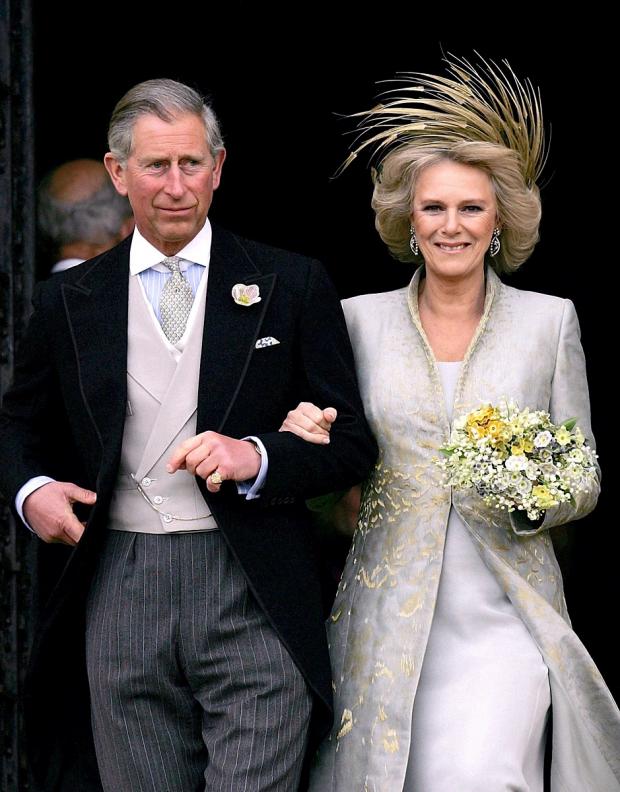 Salisbury Journal: Charles and Camilla were married in a civil ceremony at Windsor Guildhall in 2005. Picture: PA