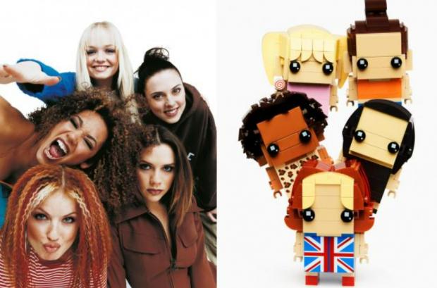 Salisbury Journal: Real Spice Girls vs LEGO Spice Girls. Credit: Rankin/ LEGO